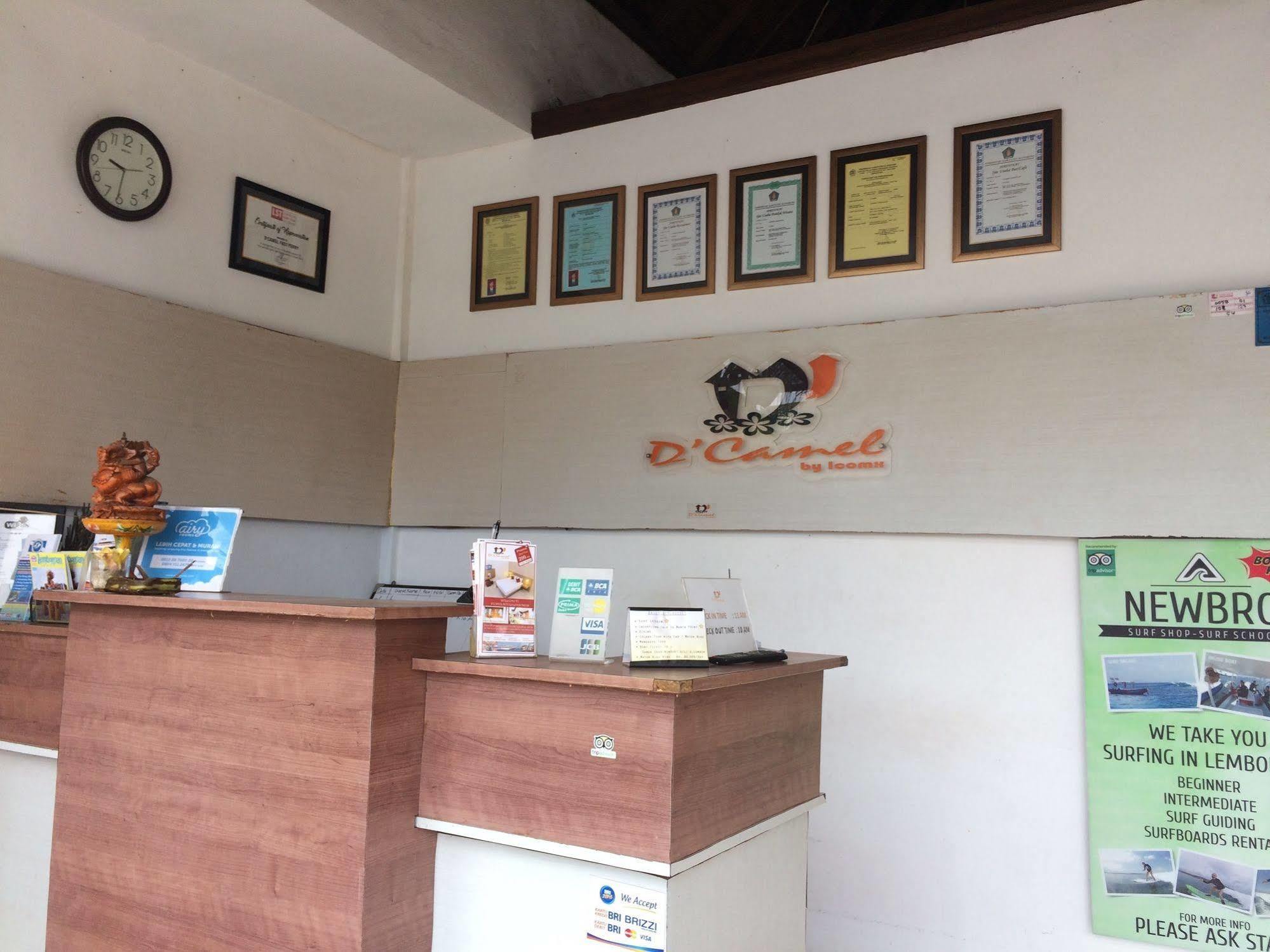 D'Camel Hotel Lembongan Nusa Lembongan Exterior foto