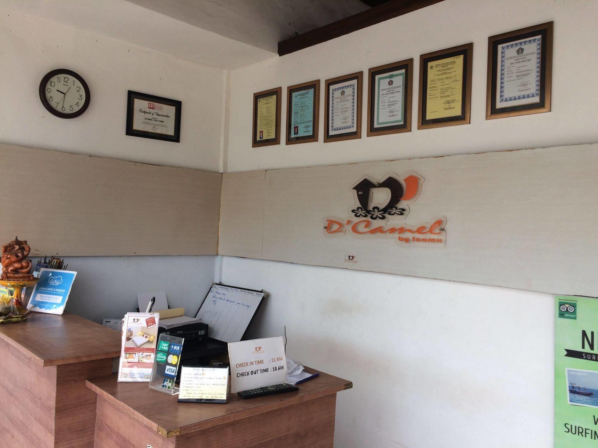 D'Camel Hotel Lembongan Nusa Lembongan Exterior foto